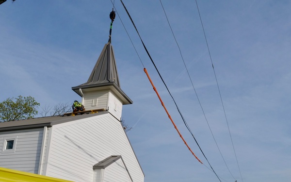 Post Chapel repaired after tornado