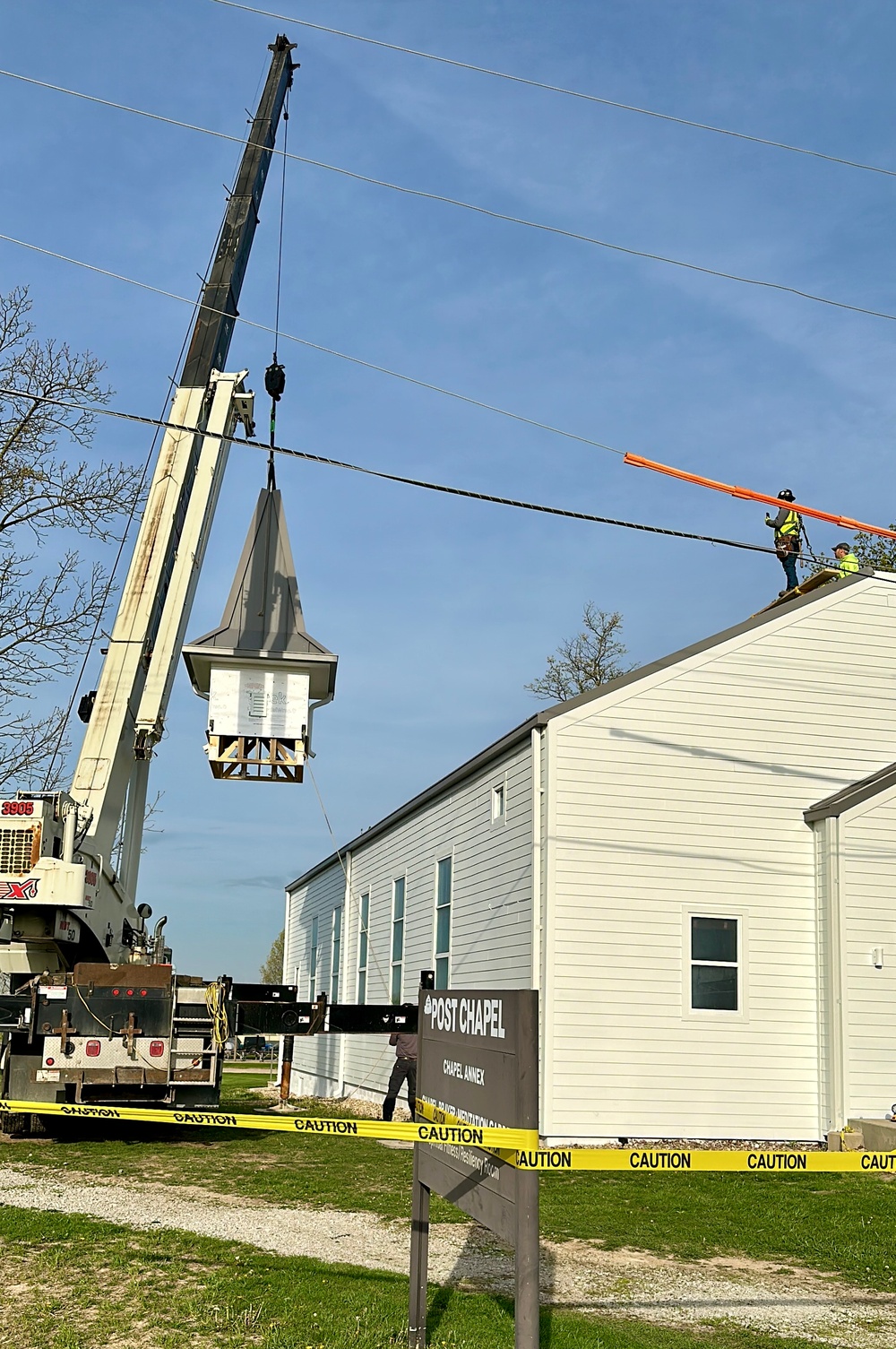 Post Chapel repaired after tornado