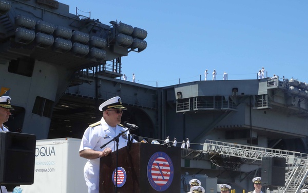 Carrier Strike Group (CSG) 10 Returns from Deployment