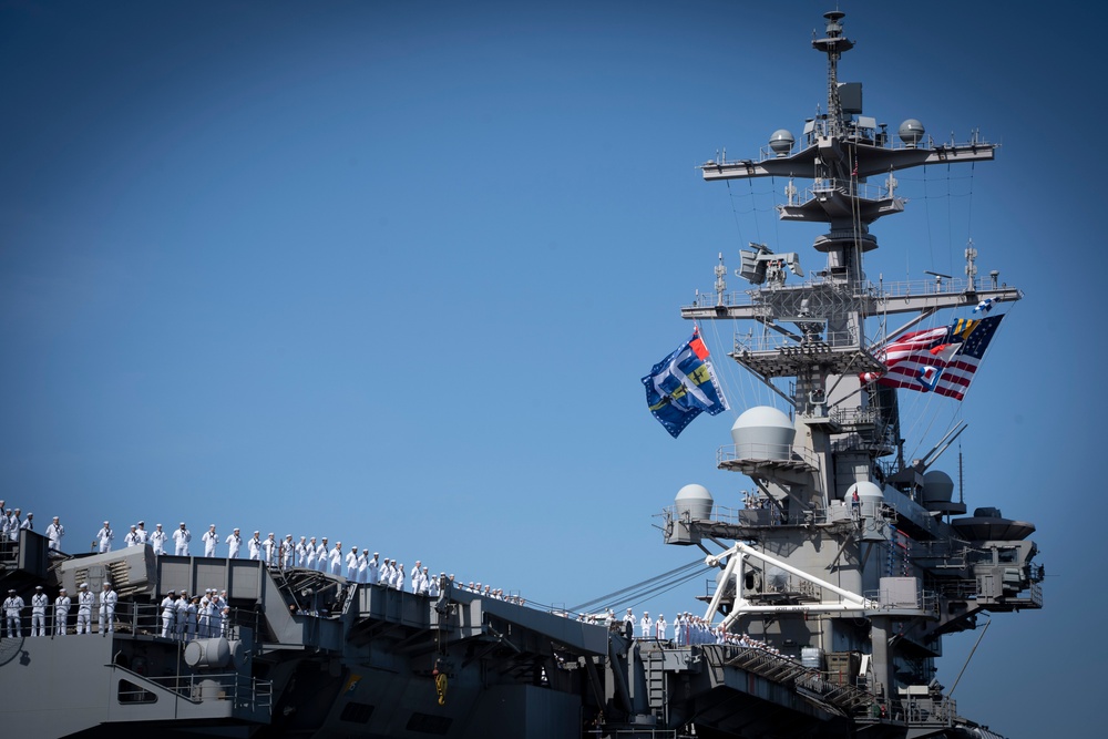 DVIDS Images USS H. W. Bush Returns Home from Deployment