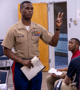 Learning the Legacy: Marine Corps Holds Leadership Seminar at Howard University