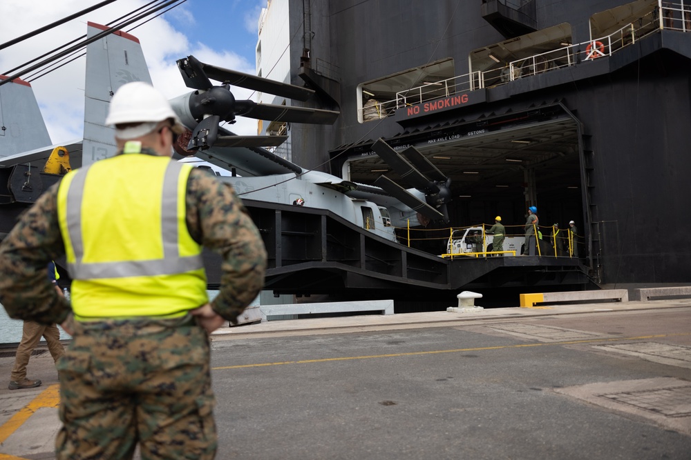 MV-22B Ospreys arrive in Darwin