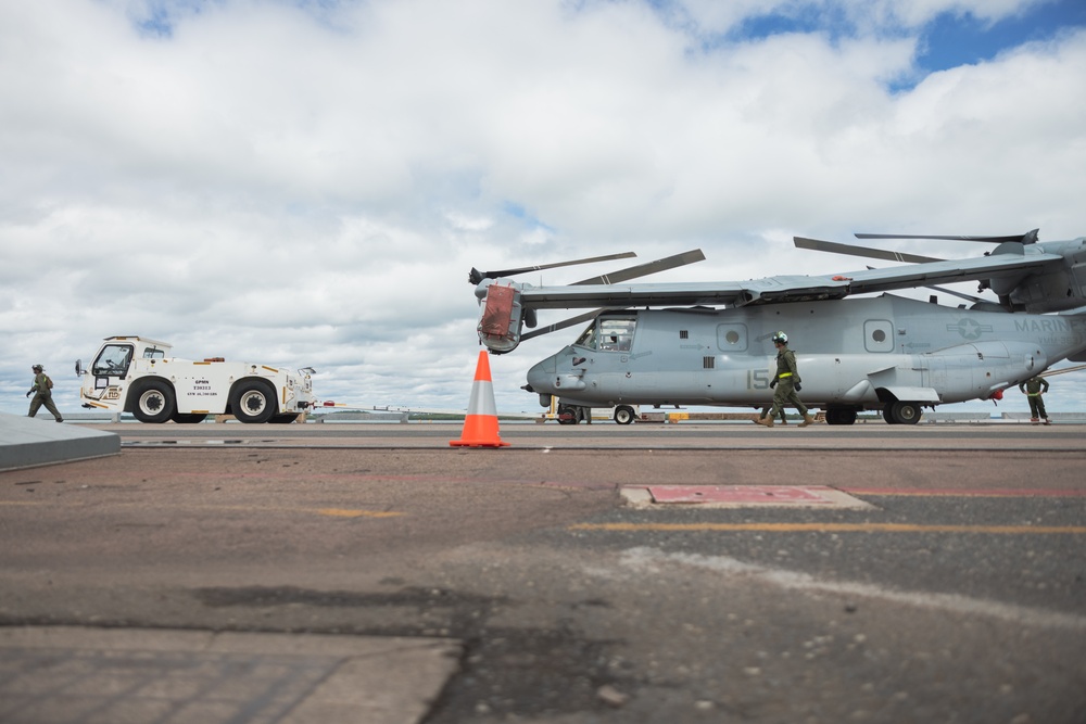 MV-22B Ospreys arrive in Darwin
