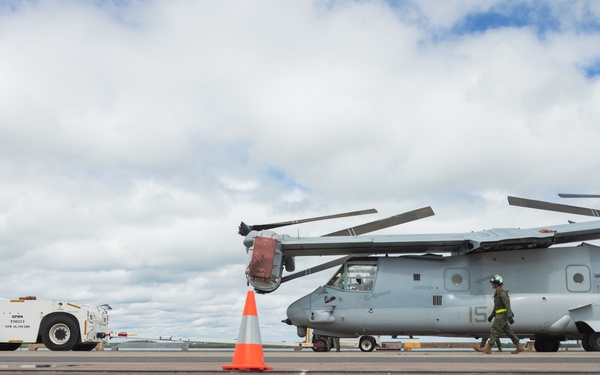 MV-22B Ospreys arrive in Darwin