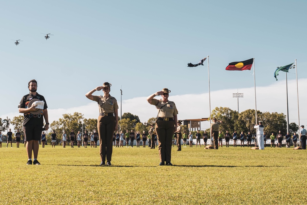 MRF-D attends Anzac Shield Match