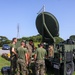 Communication Co. Marines set-up satellite communication for Task Force 76/3