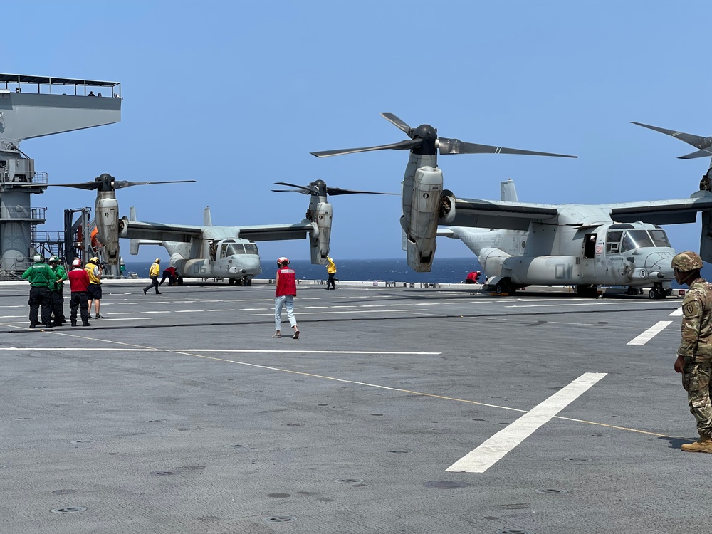 Amphibious Air Assault training exercise on Basco Island, Philippines