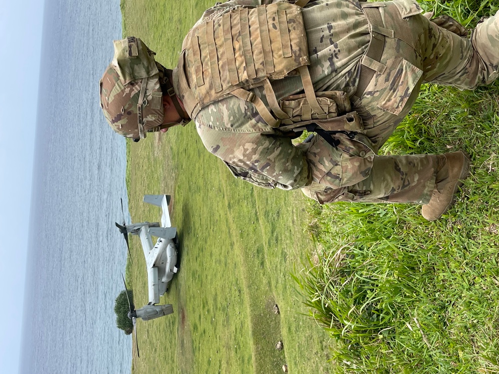 Amphibious Air Assault training exercise on Basco Island, Philippines