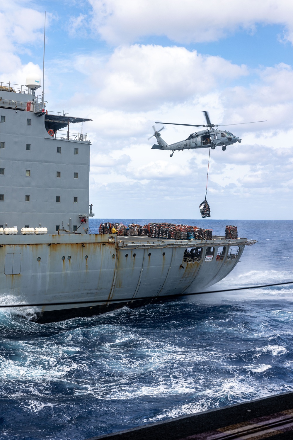 Resupply at Sea