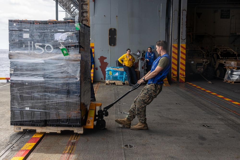 Resupply at Sea