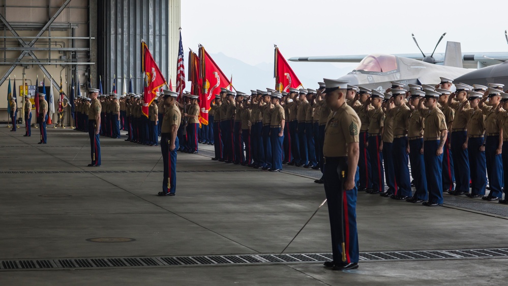 MAG-12 Says Farewell; Relief and Appointment Ceremony