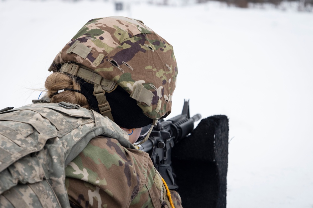 851st Vertical Engineer Construction Company weapons qualification at Camp Ripley