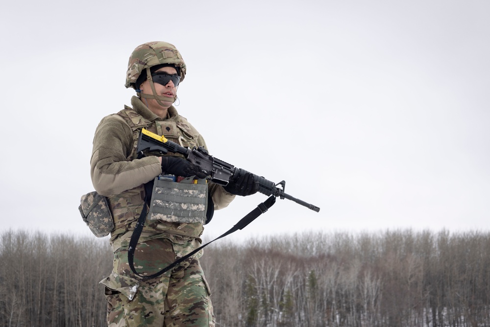 851st Vertical Engineer Construction Company weapons qualification at Camp Ripley