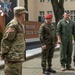 Command Sergeant Major Rathburn Receives the Polish Army Medal