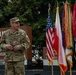Command Sergeant Major Rathburn Receives the Polish Army Medal