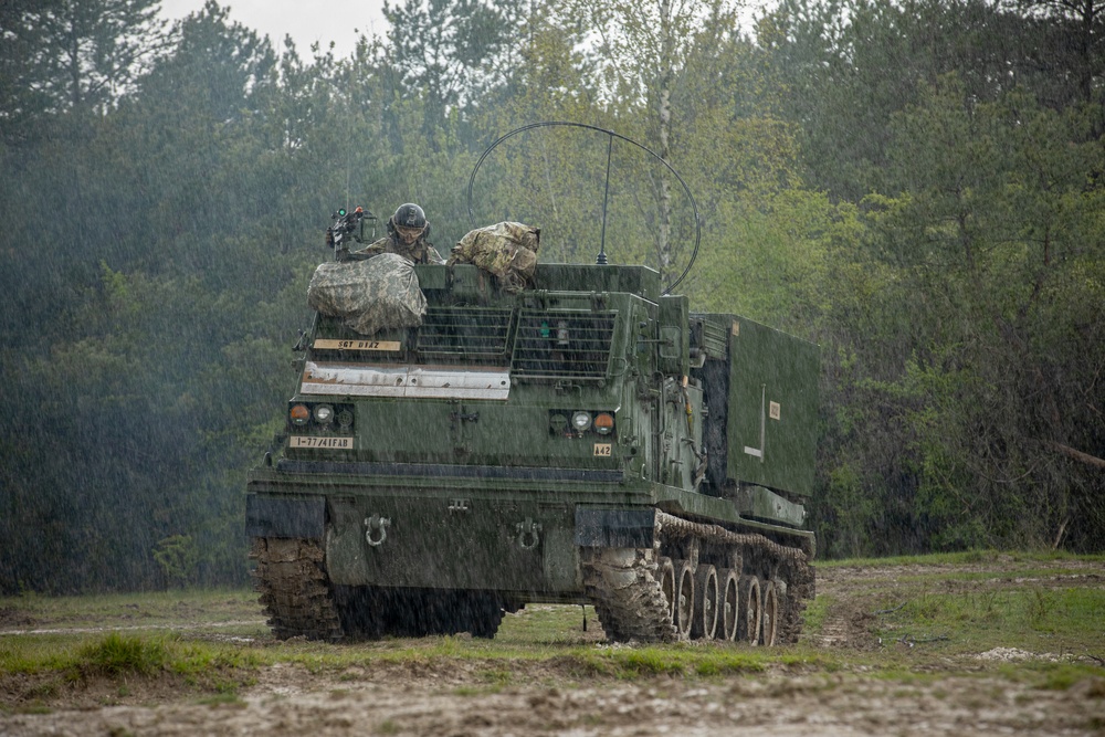 1-77 Supports French forces during Orion 23