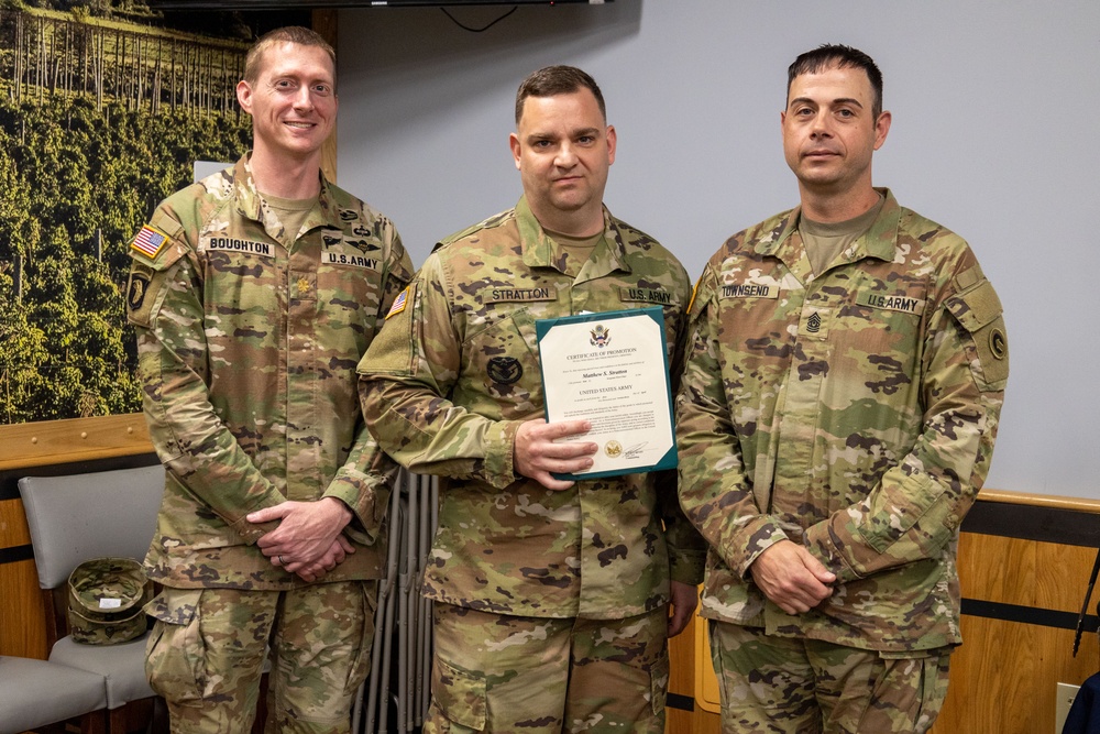 SFC Mathew Stratton promoted