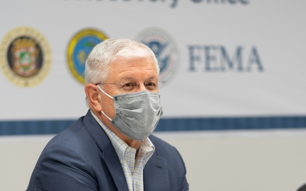 FEMA's Acting Region II Administrator, David Maurstad Visits Puerto Rico JRO