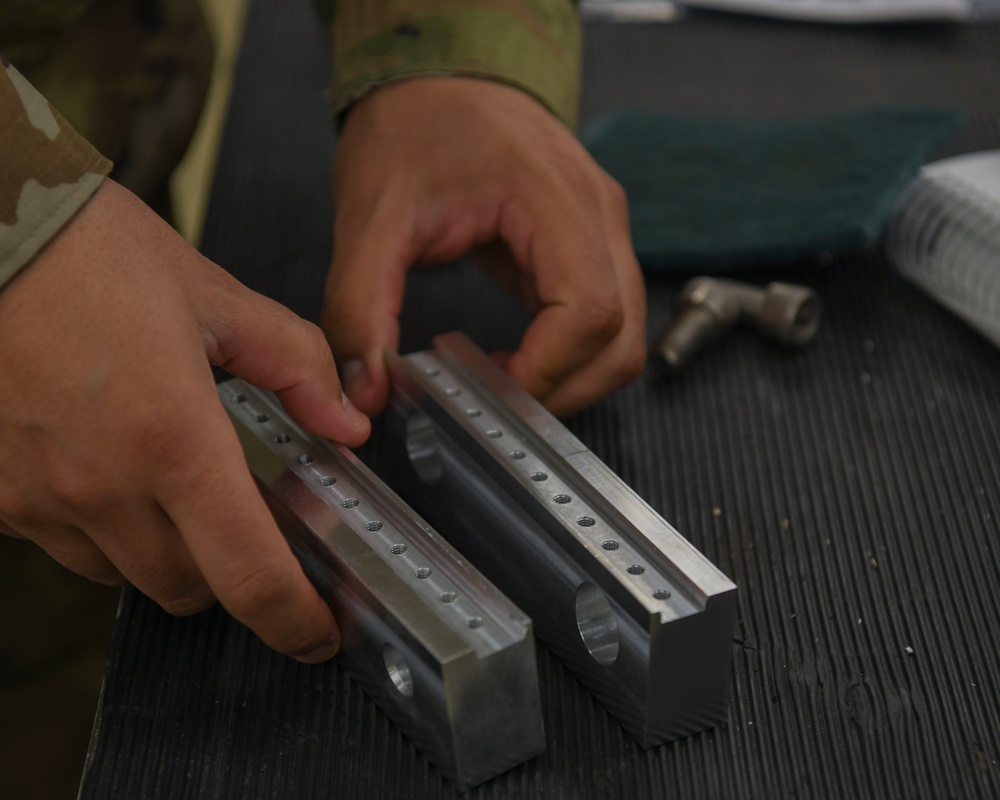 319th AMXS automated milling process cuts time, improves accuracy