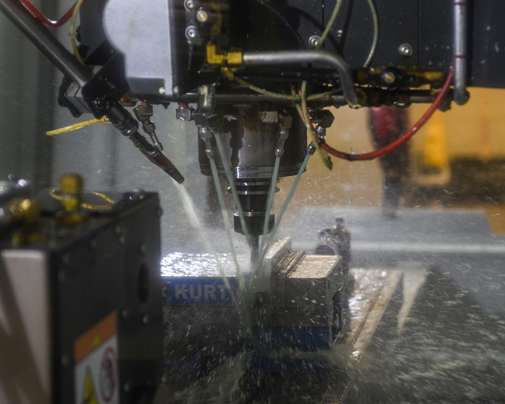 319th AMXS automated milling process cuts time, improves accuracy