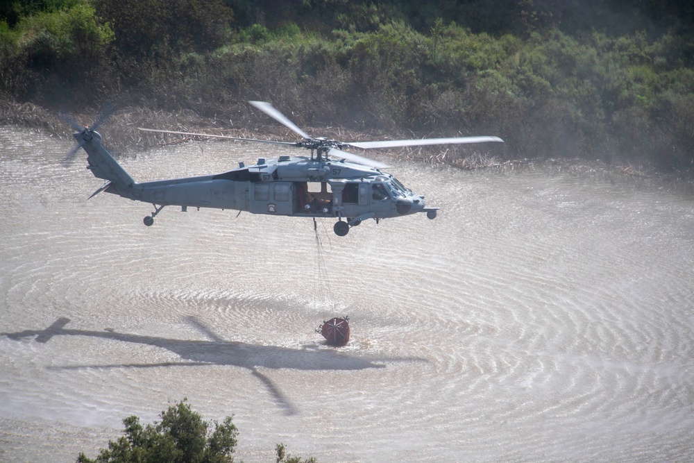 HSC-3 Participates in Cory Iverson Wildland Firefighting Exercise with CALFIRE Counterparts