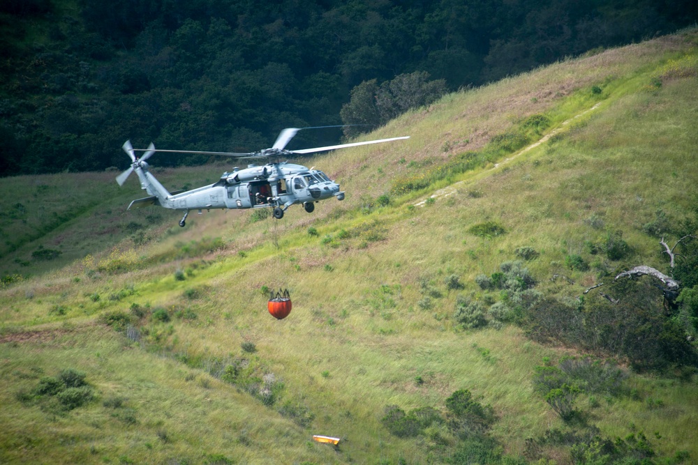 HSC-3 Participates in Cory Iverson Wildland Firefighting Exercise with CALFIRE Counterparts