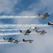 Aircraft perform at Thunder air show