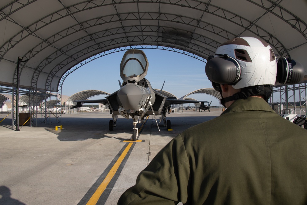 Ride the Lightning: VMFAT-501's F-35B Lightning II jets operate out of MCAS Cherry Point