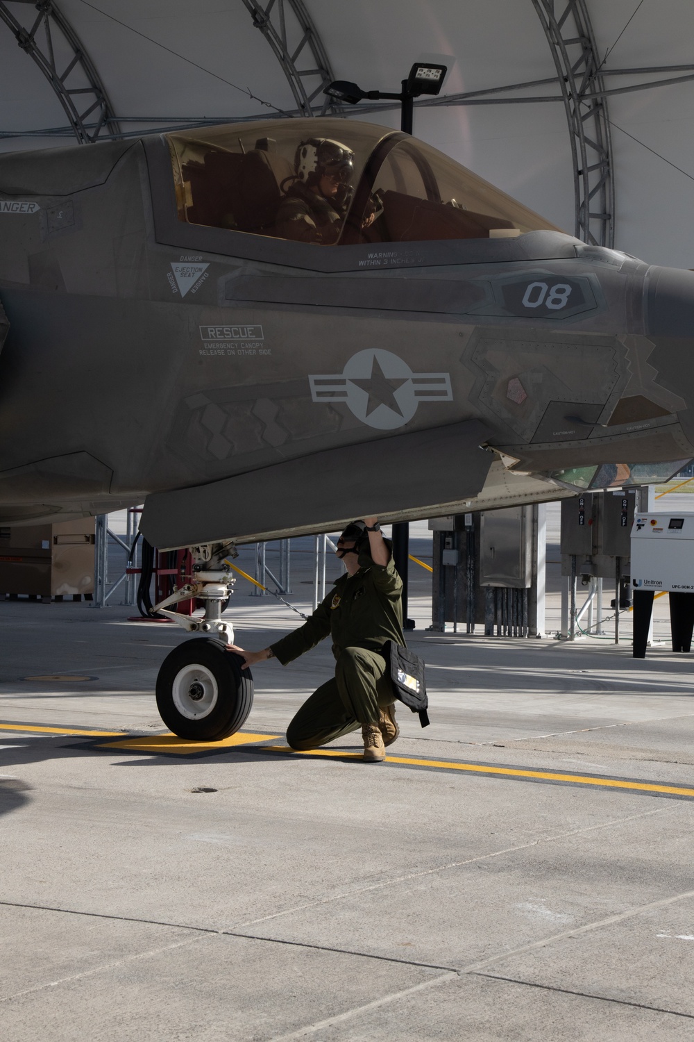 Ride the Lightning: VMFAT-501's F-35B Lightning II jets operate out of MCAS Cherry Point