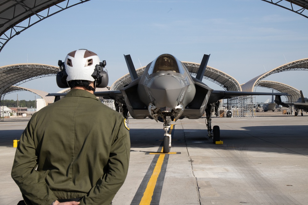 Ride the Lightning: VMFAT-501's F-35B Lightning II jets operate out of MCAS Cherry Point