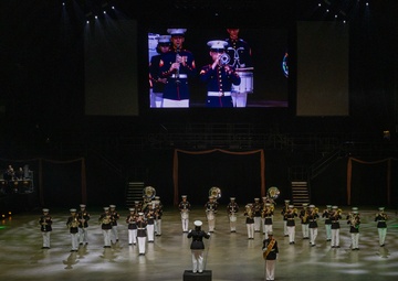 Quantico Marine Corps Band performs at Virginia International Tattoo