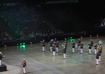 Quantico Marine Corps Band performs at Virginia International Tattoo