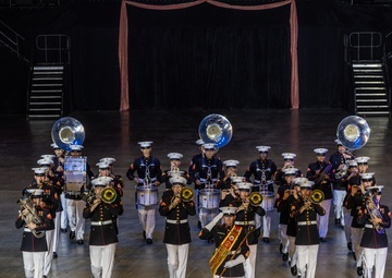 Quantico Marine Corps Band performs at Virginia International Tattoo