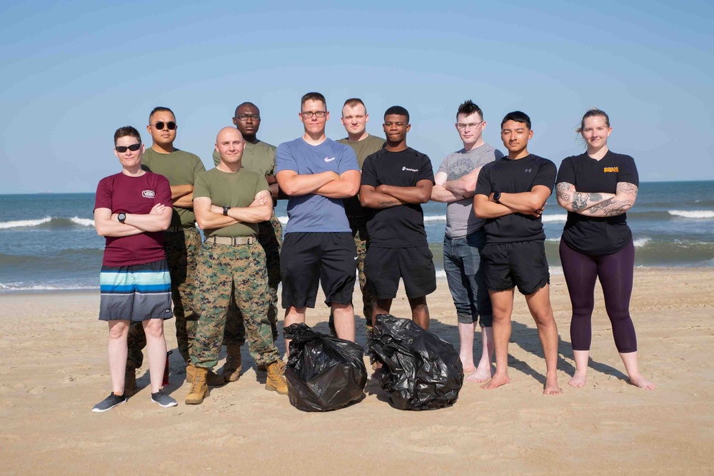 Dam Neck Beach Cleanup