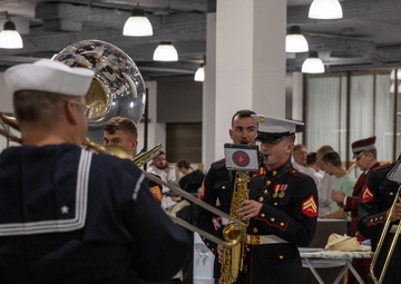 Quantico Band performs at Virginia International Tattoo