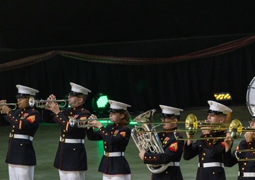 Quantico Band performs at Virginia International Tattoo