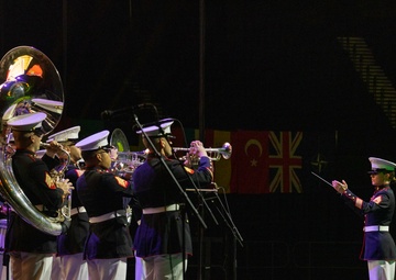 Quantico Band performs at Virginia International Tattoo