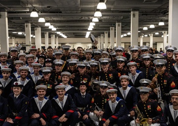 Quantico Band performs at Virginia International Tattoo