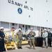 Ribbon Cutting Ceremony Unveils New Barge for USS Kearsarge Sailors
