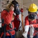 Coast Guard Cutter Midgett conducts damage control drill