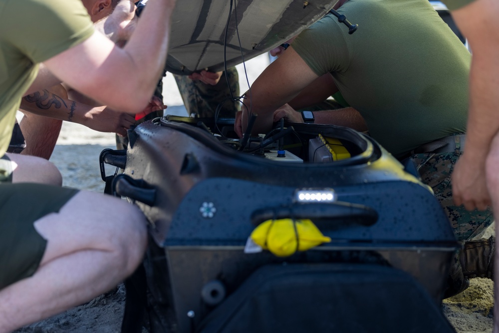 U.S. Marines and Sailors with Combat Logistics Battalion 26 Participate in Technology Operational Experimentation Event 23.1