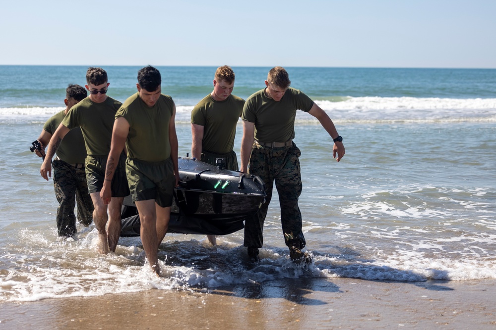 U.S. Marines and Sailors with Combat Logistics Battalion 26 Participate in Technology Operational Experimentation Event 23.1