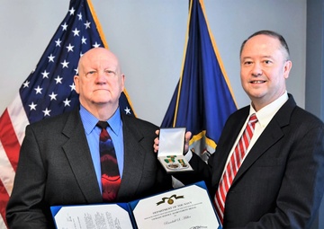 Pivoting to Provide: NSWC Dahlgren Division Awards Randall Miller the Department of Navy Civilian Service Achievement Medal