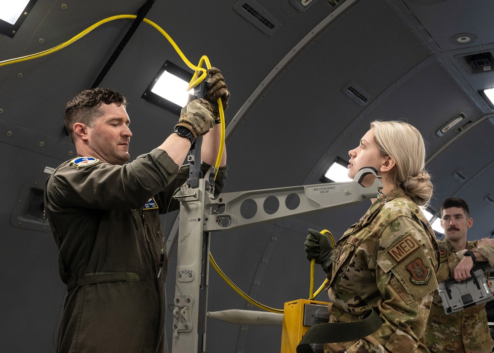 Flying as a family: 934th Aeromedical Evacuation Squadron bond helps save lives in the sky