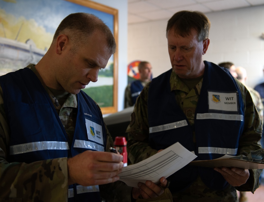 193 SOW Airmen participate in mission assurance exercise