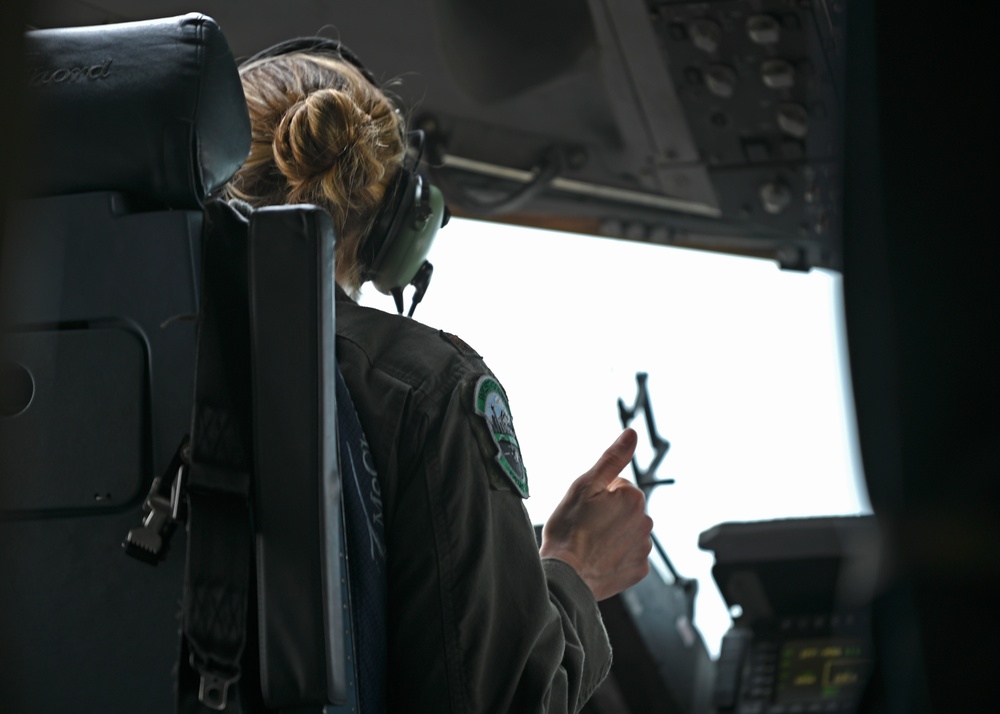 C-17 West Coast Demo Team takes to the Texas skies during Dyess Air Show