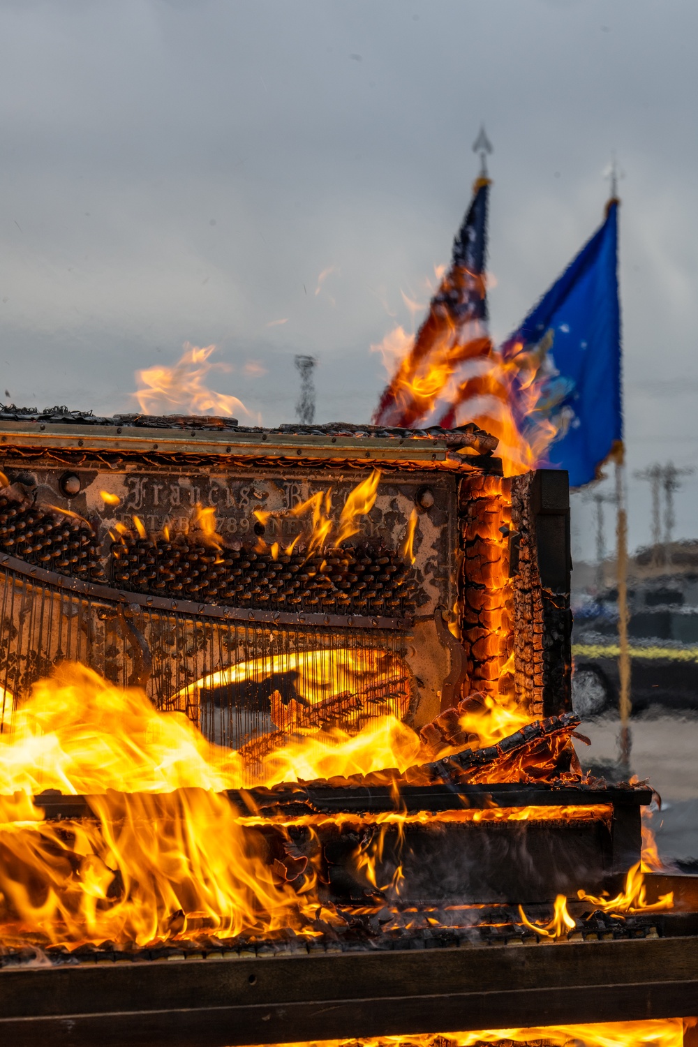 Piano Burn - 81st Anniversary of Doolittle Raid