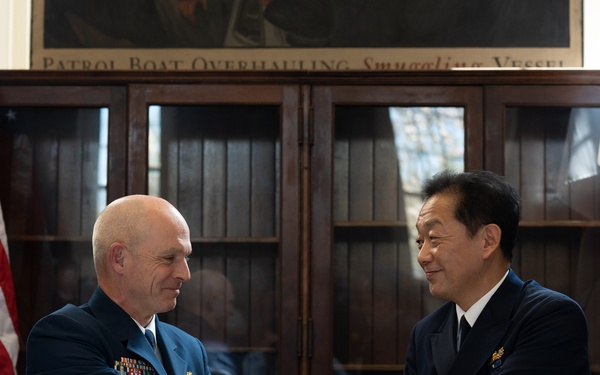 U.S. Coast Guard Academy signs Letter of Understanding with Japan Coast Guard Academy