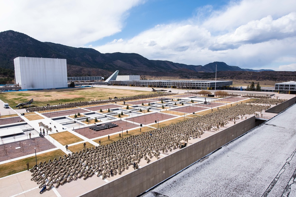 U.S. Air Force Academy Pushups Guinness World Record 2023