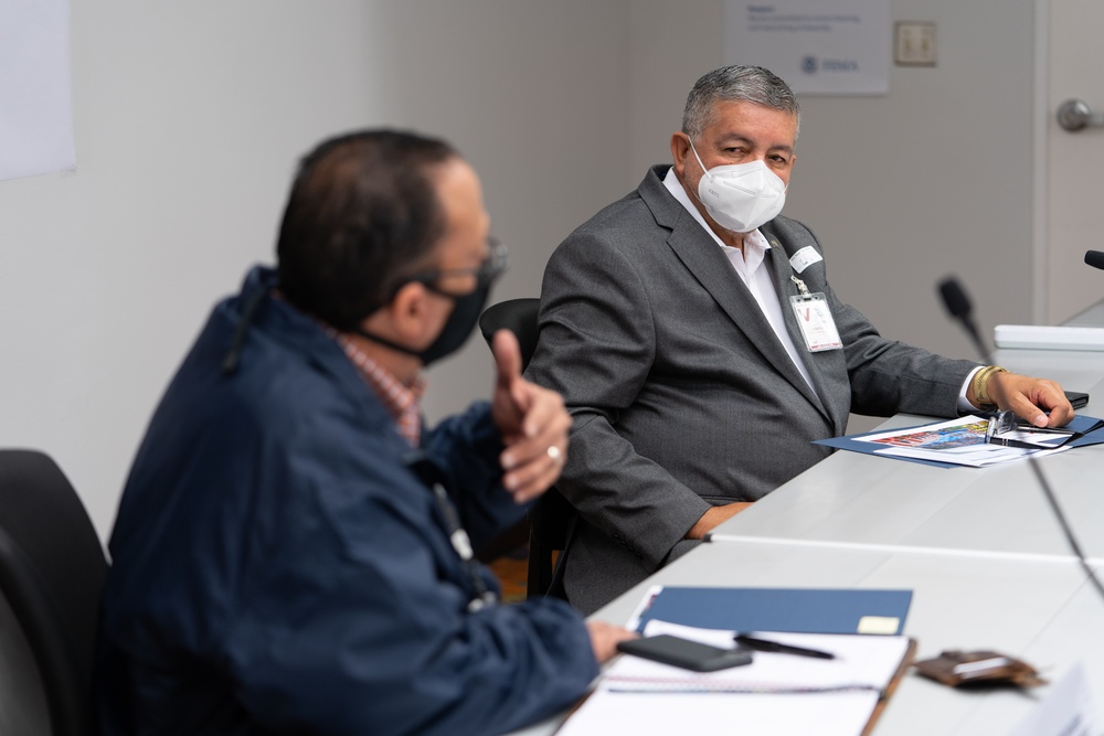 FEMA and Arecibo officials meet with Federal Recovery Coordinator to discuss progress on flood recovery efforts